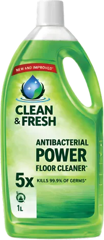 Clean & Fresh Antibacterial Power Floor Cleaner bottle