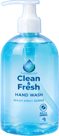 Clean & Fresh Liquid Hand Wash bottle