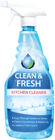 Clean & Fresh Kitchen Cleaner bottle