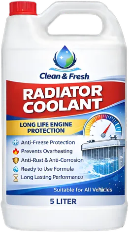 Clean & Fresh Radiator Coolant bottle