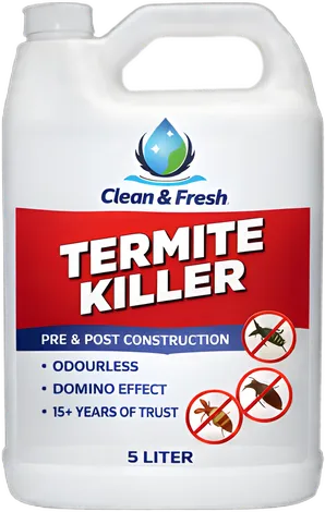 Clean & Fresh Termite Killer bottle